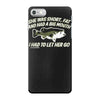 she was short, fat and had a big mouth! iPhone 7 Case