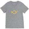 gold fish V-Neck Tee