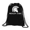 molon labe spartan rifle Drawstring Bags