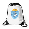 death surfer Drawstring Bags