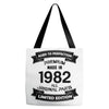 Premium Vintage  1982 Tote Bags