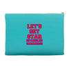 star spangled hammered Accessory Pouches