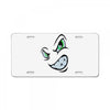 angry cartoon face License Plate