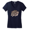 eat your heart out zombie run Women's V-Neck T-Shirt