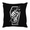 work or die Throw Pillow