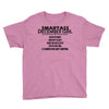 Smartass December Girl Youth Tee