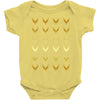 Maverick Pinstripe Lines Baby Onesie