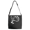 cheshire cat alice in wonderland funny Adjustable Strap Totes