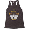 Great American Solar Eclipse 2017 Racerback Tank