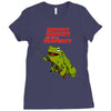 hippity hoppity get off my property Ladies Fitted T-Shirt