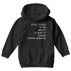 intelligence is the ability to adapt to change Youth Hoodie