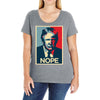 Nope Ladies Curvy T-Shirt