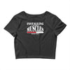 funny installing muscles, ideal gift, birthday present Crop Top