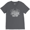 this is what an awesome plasterer looks like V-Neck Tee