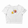 french fried jason Crop Top