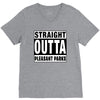 straight outta pleasant parks V-Neck Tee