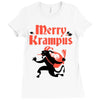merry krampus Ladies Fitted T-Shirt