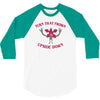 turn that frown upside down 3/4 Sleeve Shirt