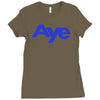 vote aye for scotland scottish yes independence Ladies Fitted T-Shirt