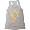 running out of bright ideas Racerback Tank