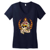 rebel for life Women's V-Neck T-Shirt