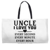I Love You Uncle Weekender Totes