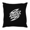 supermoto w Throw Pillow