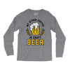 my other coffee is craft beer Long Sleeve Shirts