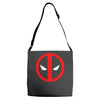 deadpool logo avengers marvel comics gift Adjustable Strap Totes