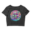 psycho cat Crop Top