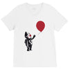 the balloon fairy V-Neck Tee