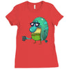 philbert before coffee Ladies Fitted T-Shirt