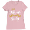 kings are born in july Ladies Fitted T-Shirt