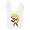 vegan pizza power Baby Bibs