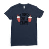 i don't give a crappe Ladies Fitted T-Shirt