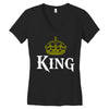 king Women's V-Neck T-Shirt
