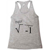 be together it's complicated math Racerback Tank
