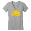 walker across Women's V-Neck T-Shirt