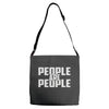 people are people Adjustable Strap Totes