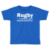 rugby a hooligans game Toddler T-shirt