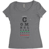 come closer Women's Triblend Scoop T-shirt