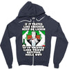 if it tastes like chicken, funny rude ideal birthday present Zipper Hoodie
