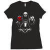 bohemian dark side Ladies Fitted T-Shirt