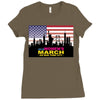 2018 Women's March On New York City Ladies Fitted T-Shirt