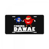 Finding Da Wae Shirt - Ugandan Knuckles Shirt License Plate