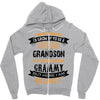 Super Cool Grandson Of A Freaking Awesome Grammy Zipper Hoodie