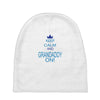 keep calm and grandaddy on! Baby Beanies