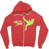 dare to zlatan ibrahimovich Zipper Hoodie