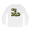 new dad number one 1 dad Long Sleeve Shirts