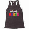 School Nurse Racerback Tank